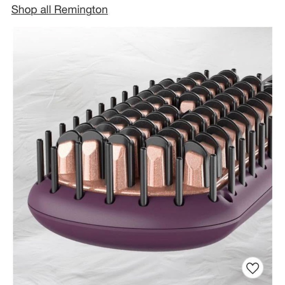 Remington Purple Hair Straightening Brush